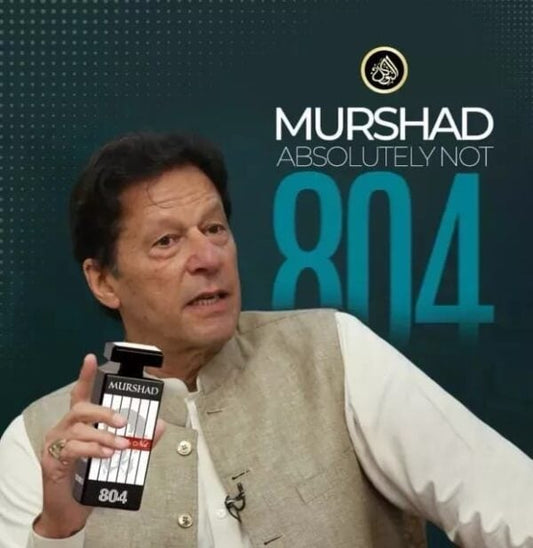Imran Khan 804 Perfume [100ml] Fragrance Of Freedom And Courage Pakzon 